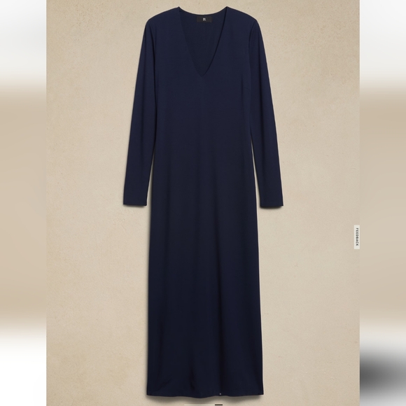 NWT Banana Republic Lola Jersey Maxi Dress | XS - Picture 2 of 10